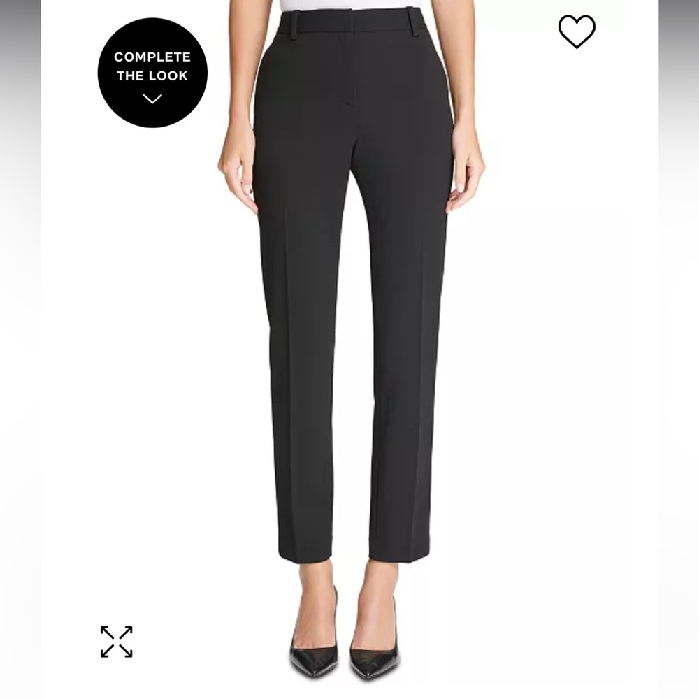 DKNY ESSEX WOMENS DRESS PANTS BLACK